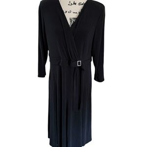 Vintage Black Dress R&M Richards 14